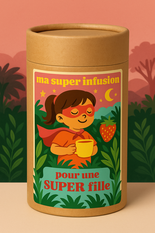 Infusion bio pour SUPER FILLE