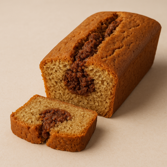 Une part de cake NOISETTE PRALINÉ